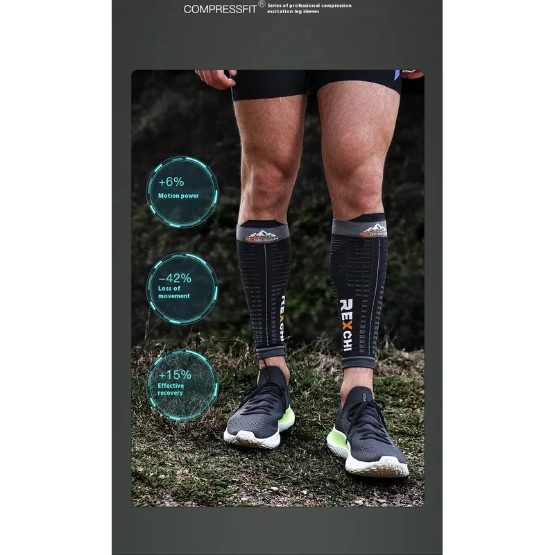 High-Performance Compression Calf Sleeves - Ultimate Leg Support for Sports & Fitness Activities
