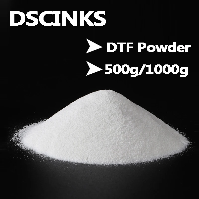 Impressão Branca do Filme de Transferência Direta Pet Tinta Dtf pó Quente do Derretimento 1000g 500g - Imagem 6