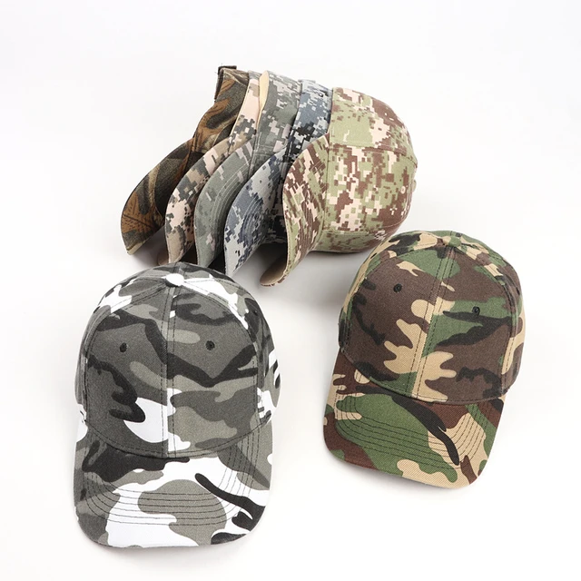 Military Baseball Caps Camouflage Tactical Army Adjustable Classic Snapback  Sun - Military Hats - Aliexpress