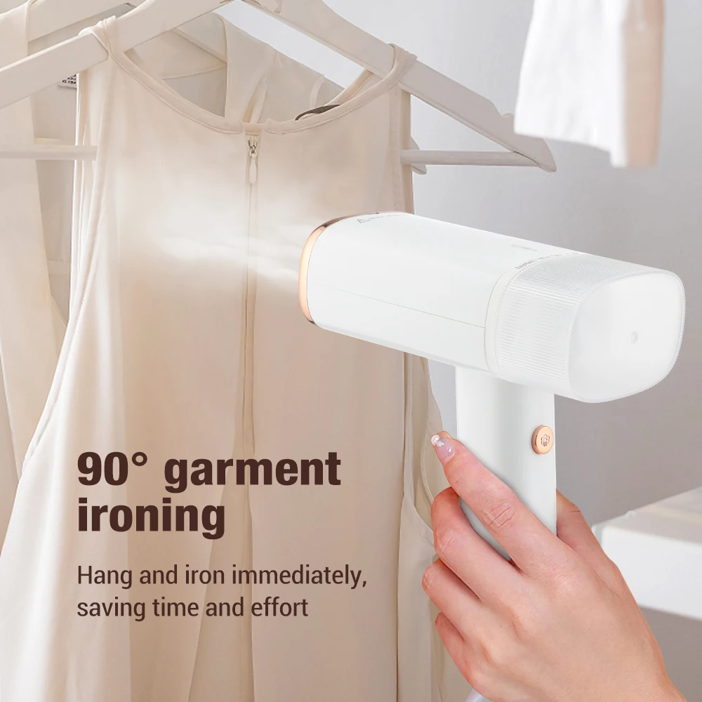 1000W Handheld Mini Steam Iron For Clothes Mite Removal Portable Fast-Heat Household Fabric Garment Steamer Home Travel