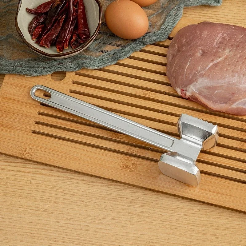 Stainless Steel Double Sided Meat Tenderizer Hammer