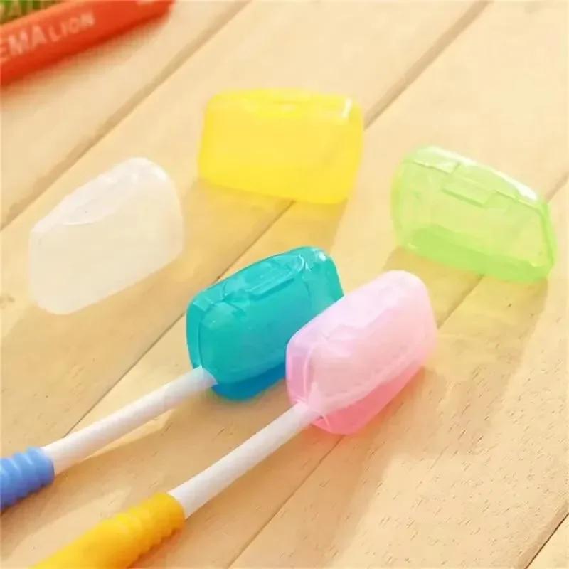 5Pcs/set Portable Toothbrush Cover Holder Health Germproof Toothbrushes Protector Travel Hiking Camping Brush Cap Case