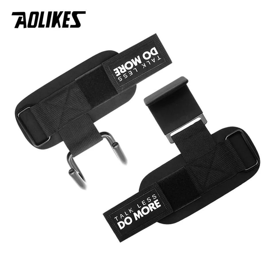 1 Pair Weight Lifting Hook Hand Bar Wrist Straps Glove Weightlifting Strength Training Gym Fitness Hook Support Lift weightlifting gloves,weight lifting wrist straps,weight lifting hooks