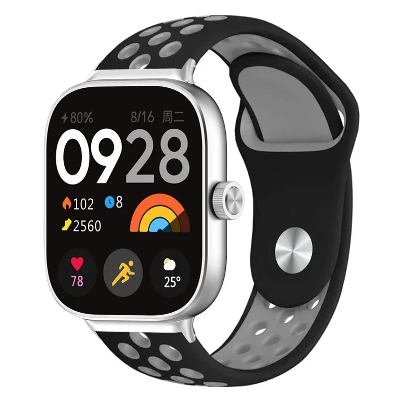 Premium Silicone Wrist Strap for Smartwatches - Comfortable and Stylish Bracelet Accessory