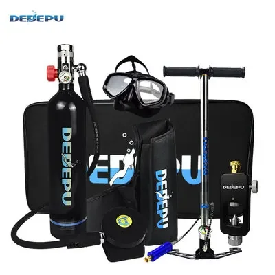 scuba diving equipment tank oxygen cylinder diving mini oxygen tank full mask full mask and mini