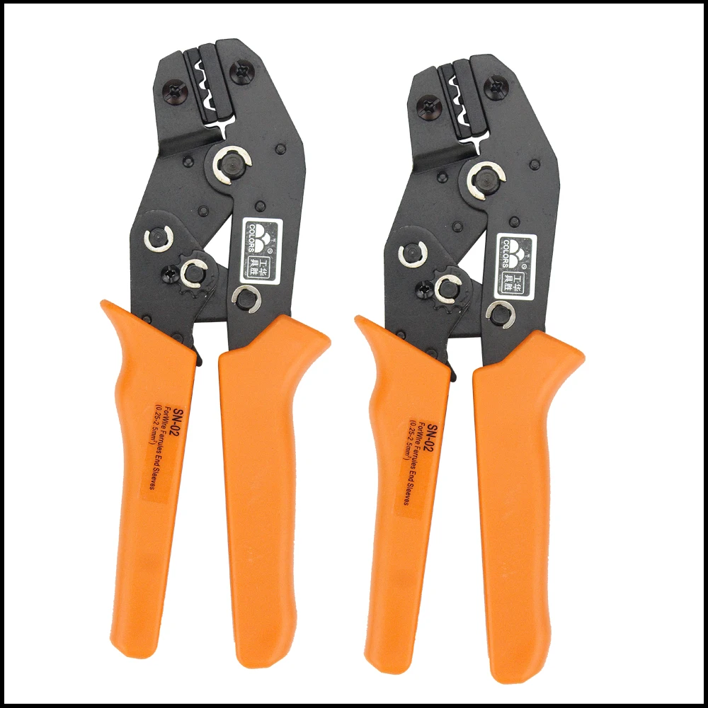 tool ratchet Mini european style crimping pliers SN-02 Non-insulated terminals 6