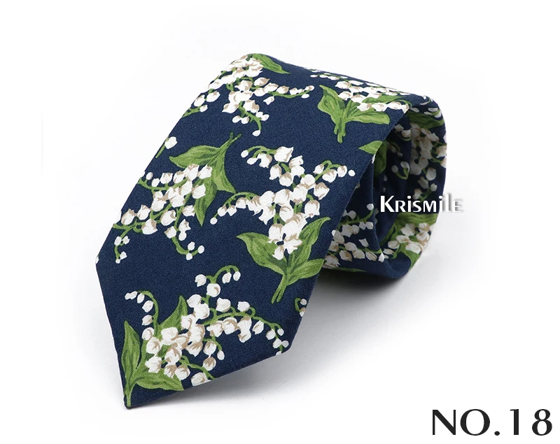 47 Styles Floral Ties For Men Women Elegant Beautiful Flower Printed Necktie Narrow Skinny Cravat Fit Wedding Party Workplace