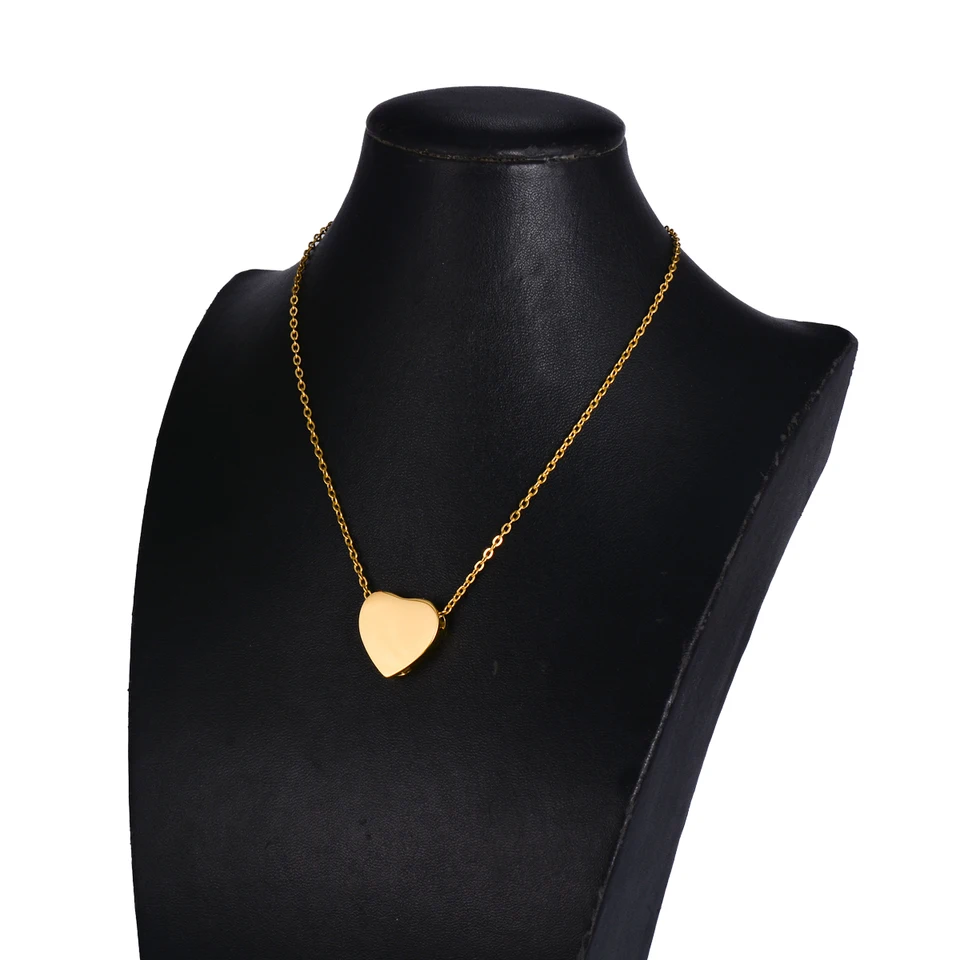 Collana Con Ciondolo a Forma Di Farfalla a Goccia per Ceneri in Acciaio