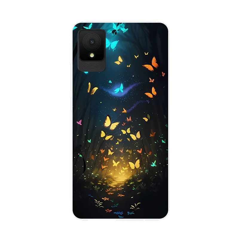 Football Soft Silicone Back Case for TCL K11 - Protective Phone Cover