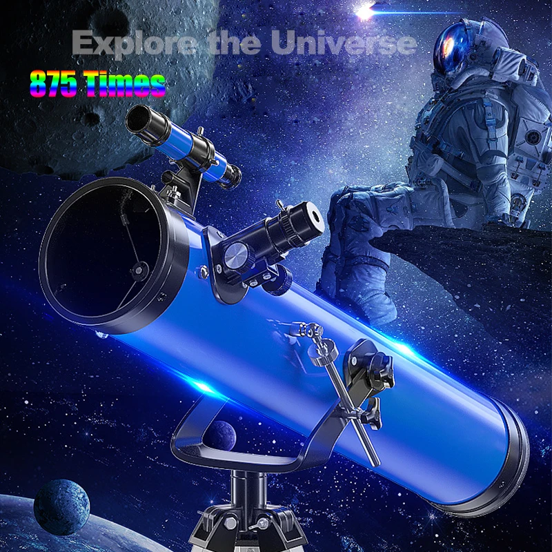 875TimesZoomTelescopeAstronomicProfessional125InchNewUpgradeHDNightVisionDeep