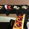Household Electric Non Stick Melting Pot Double Layer Baking Cheese Heater Bacon Butter Frying Board Grill Baking Cheese Steak 4