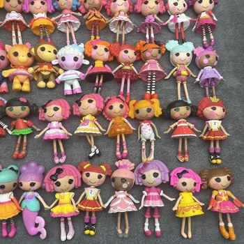 Original 8-10cm Can Choose Lalaloopsy Little Sister and Pet Dolls PVC Girls' Holiday Gift Collection Pvc Toys 1