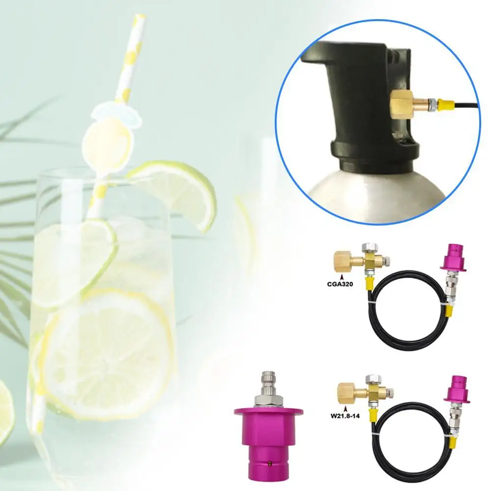 Quick Connect SodaStream Terra DUO Art To External Co2 Tank Adapter