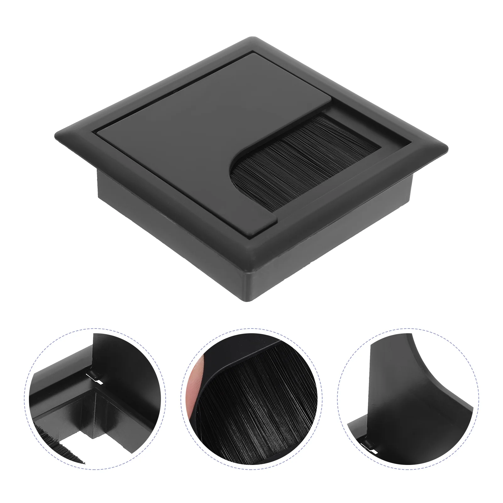 

4pcs Office Desks Hole Cover for Office PC Desk Cable Cable Grommet Organizer Covers