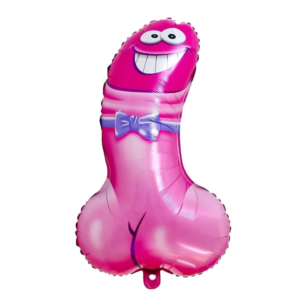 Huge Penis Shape Foil Balloon Bachelorette Party Decoration Bride To Be Globos Wedding Hen Night Adult Party Ballon Supplies