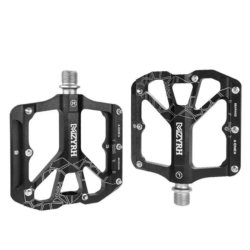초경량 미끄럼 방지 자전거 페달, CNC BMX MTB 도로 자전거 페달, 사이클링 밀폐형 베어링 페달, 자전거 액세서리, 3 베어링