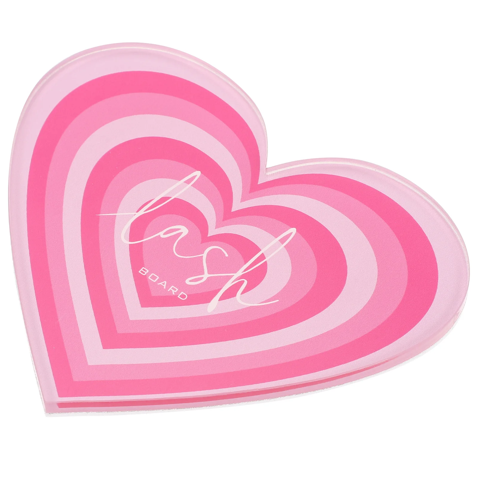 Lash Tiles for Extension Cute Heart-Shaped Eyelash Plate Fake Eyelashes Dedicated