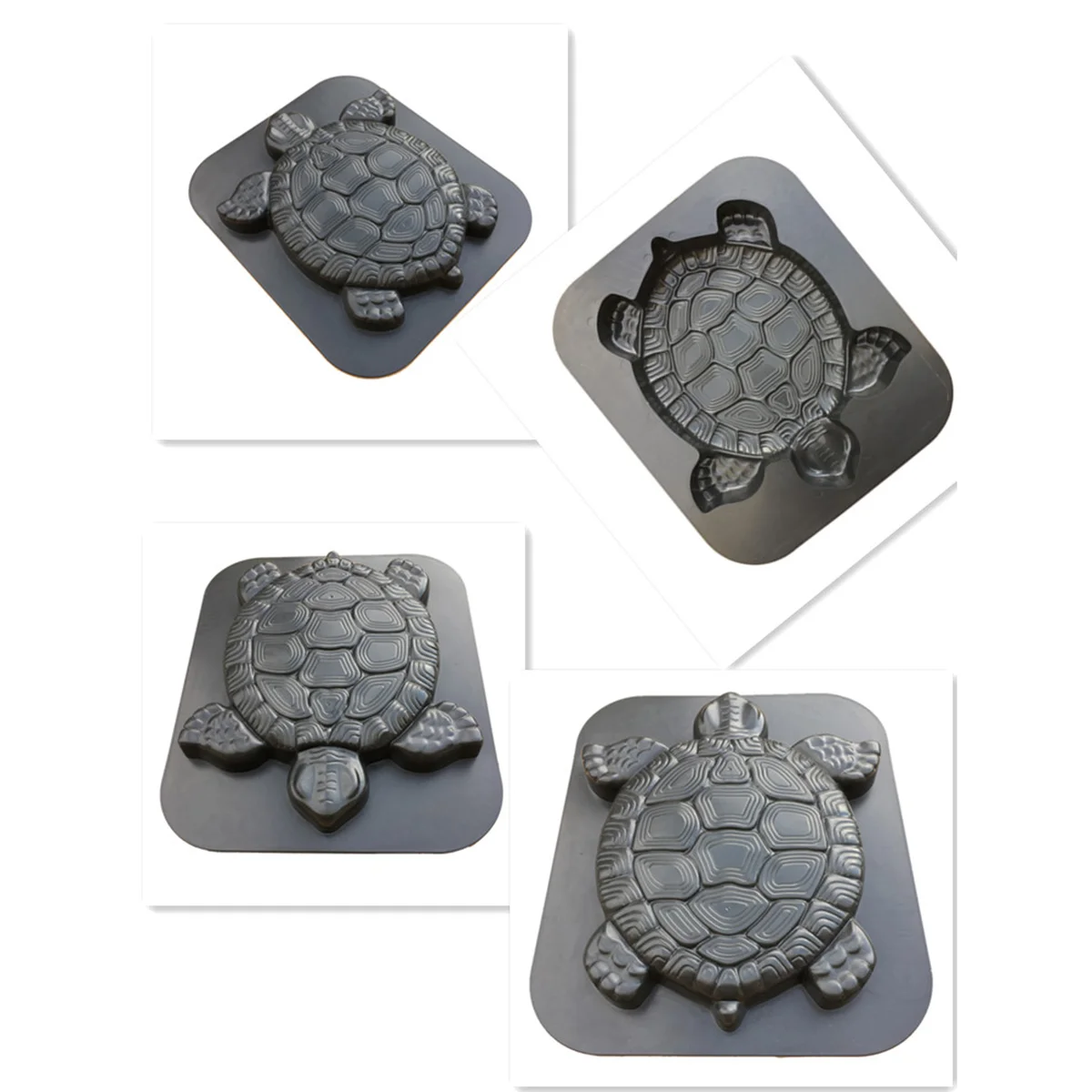 Turtle Shaped Cement Brick Mold Durable Personalized Design Paving Molds Stepping Road Mold Concrete Path Maker Plastic Garden concrete molds,garden path molds