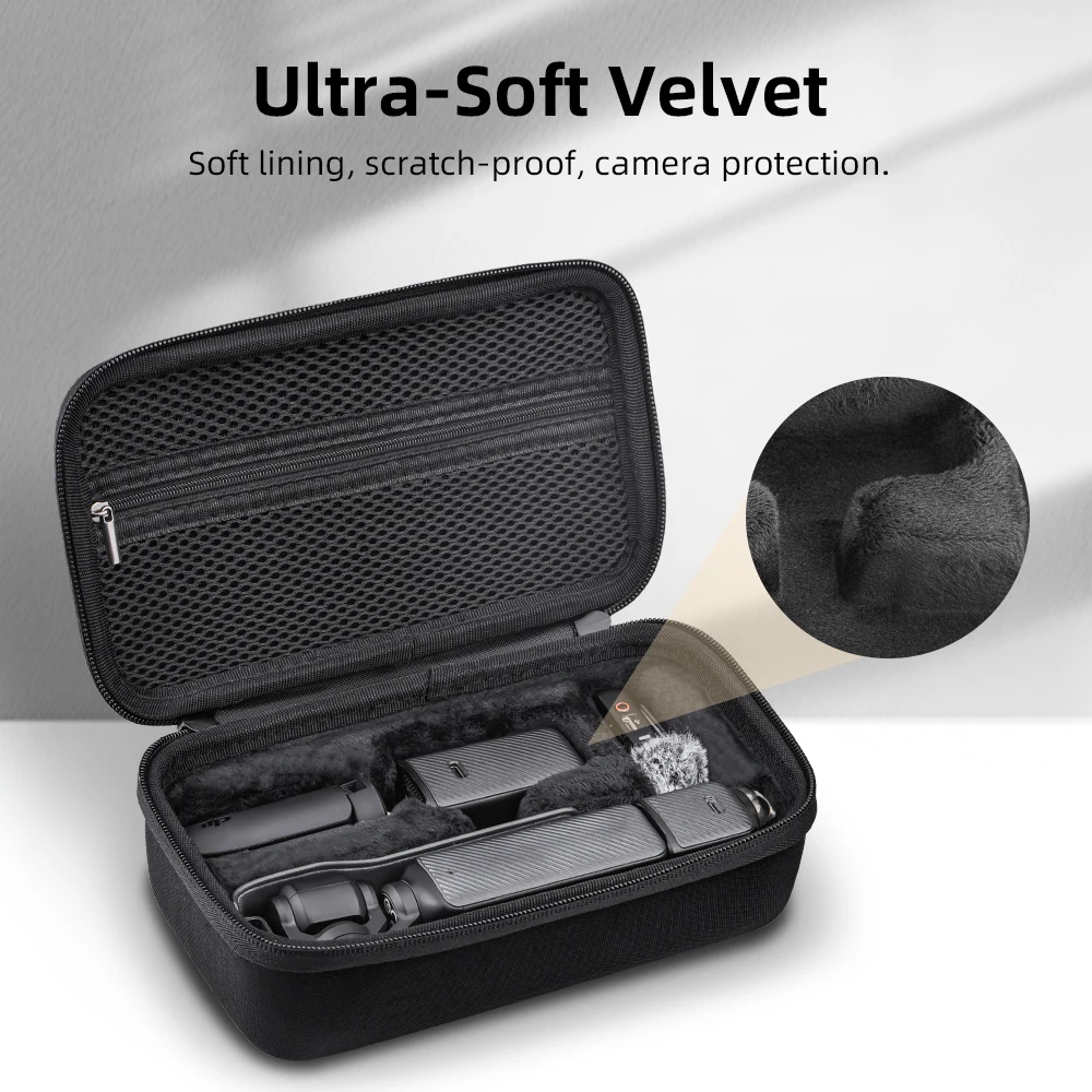 BRDRC Pocket 3 Carrying Case Handheld Gimbal Accessories Bag for DJI Osmo Pocket 3 Outdoors Travel Handbag Portable Storage Bag 4