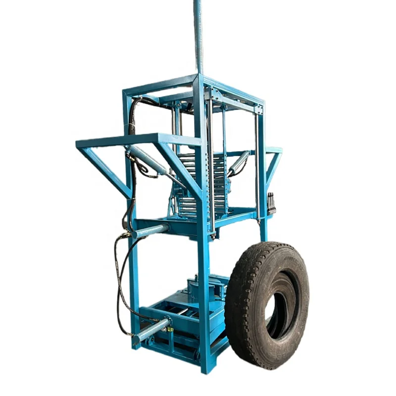 Macchina Per Il Carico Di Pneumatici Idraulici Macchina Tripla Per Pneumatici