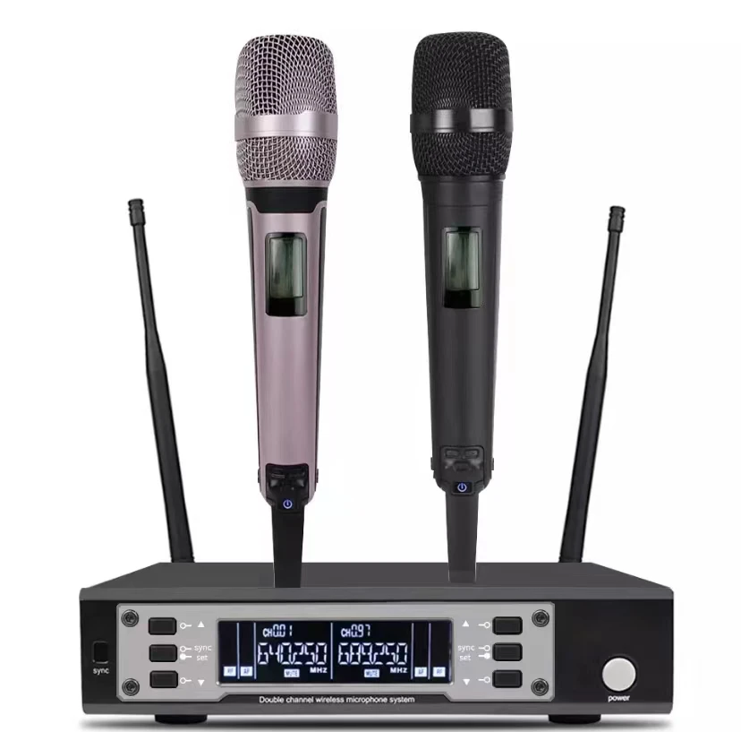 전문가용 핸드헬드 다이나믹 마이크 보컬 마이크로폰 EW135 G4 무선 마이크 SKM9000