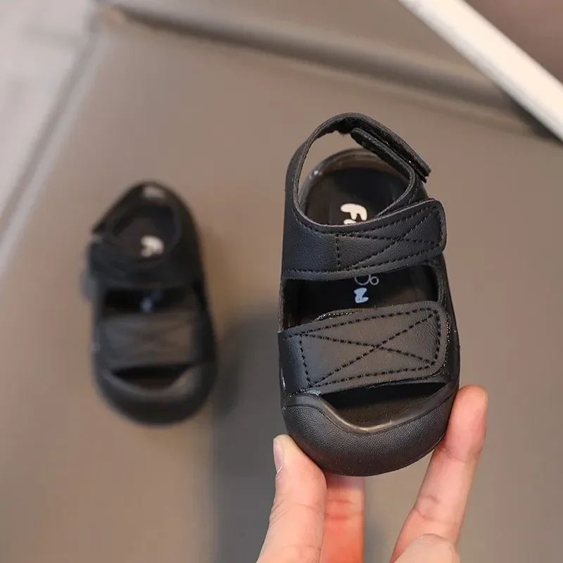 어린이 샌들 여름 통기성 부드러운 단독 해변 신발 어린이 소년 소녀   야외 캐주얼 신발 Chaussure Enfant Fille