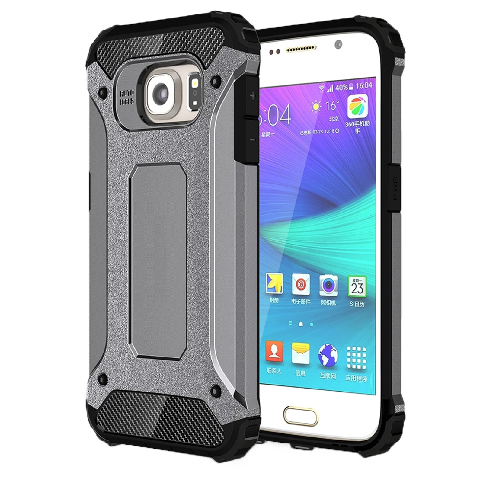 Tough Armor Dual-Layer Protective Case Back Cover
