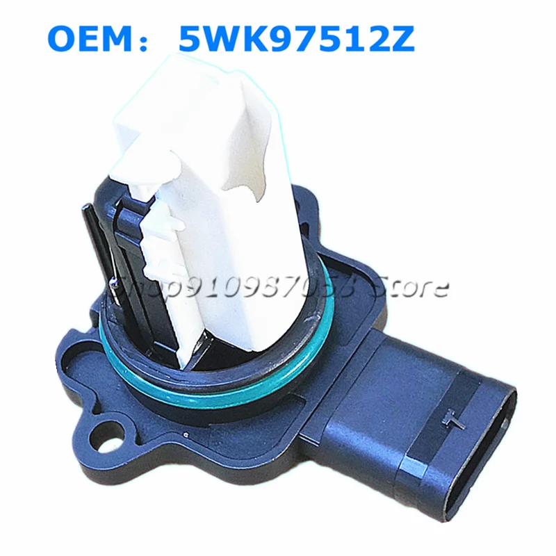Free Shipping 5WK97512Z 5WK97512 13627593624 MAF Car Mass Air Flow Sensor Meter For BMW E82 E88 135i E90 E91 E92 E93 335i 335xi