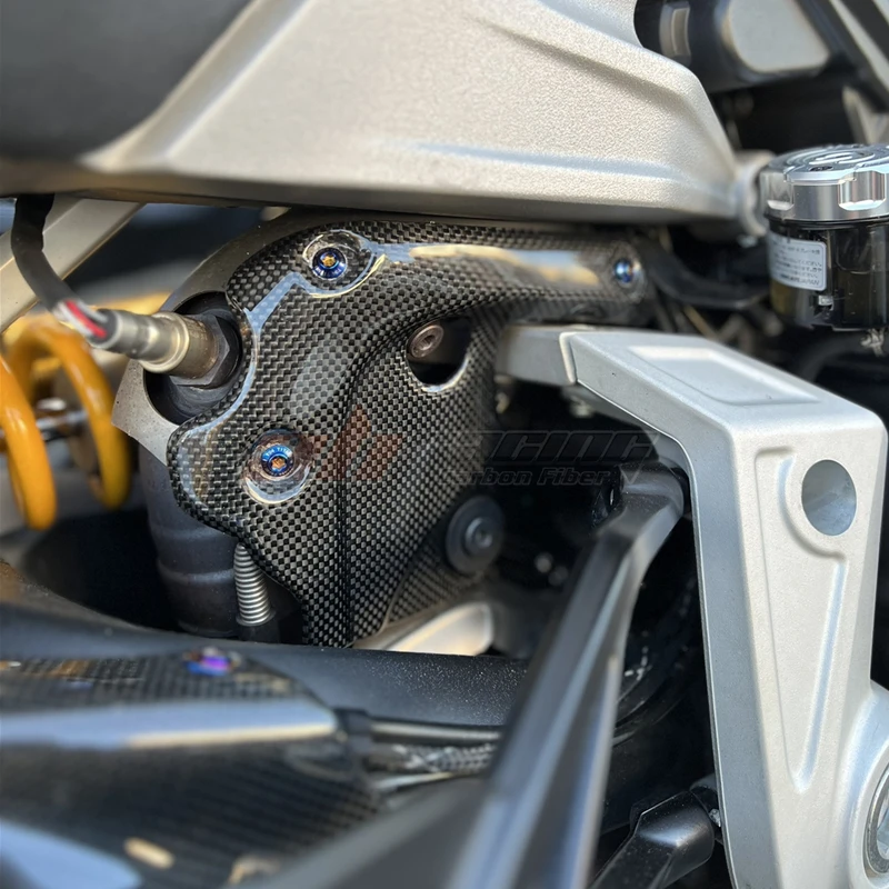 Carenatura Della Protezione Della Copertura Dello Schermo Termico Del Tubo Di Scarico Del Motociclo Per Ducati Diavel 1260 1260S 2019-2020 Full Carbon