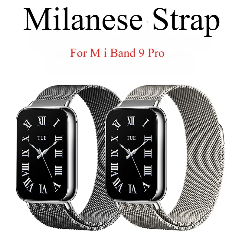 Magnetic Milanese Metal Loop Strap