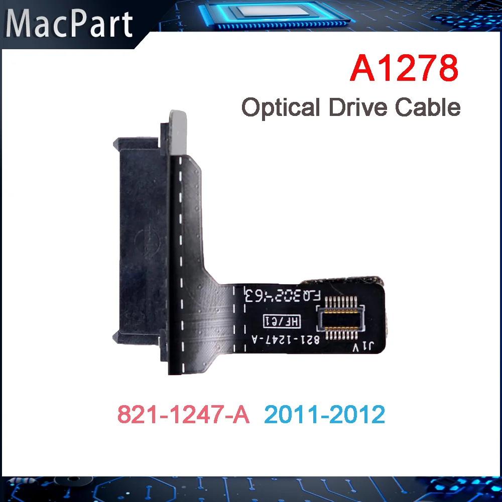 Cavo Di Azionamento Ottico Del Connettore Dvd Usato Originale Per Macbook Pro 13 "A1278 2011 2012 Anno
