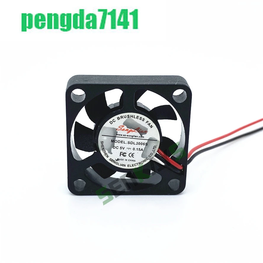 New 3006 3007 3CM 30x30x7MM Cooling Fan 30MM Ultra Thin Fan 5v 0.15A SDL3006S Laptop Miniature Super Quiet 2PIN