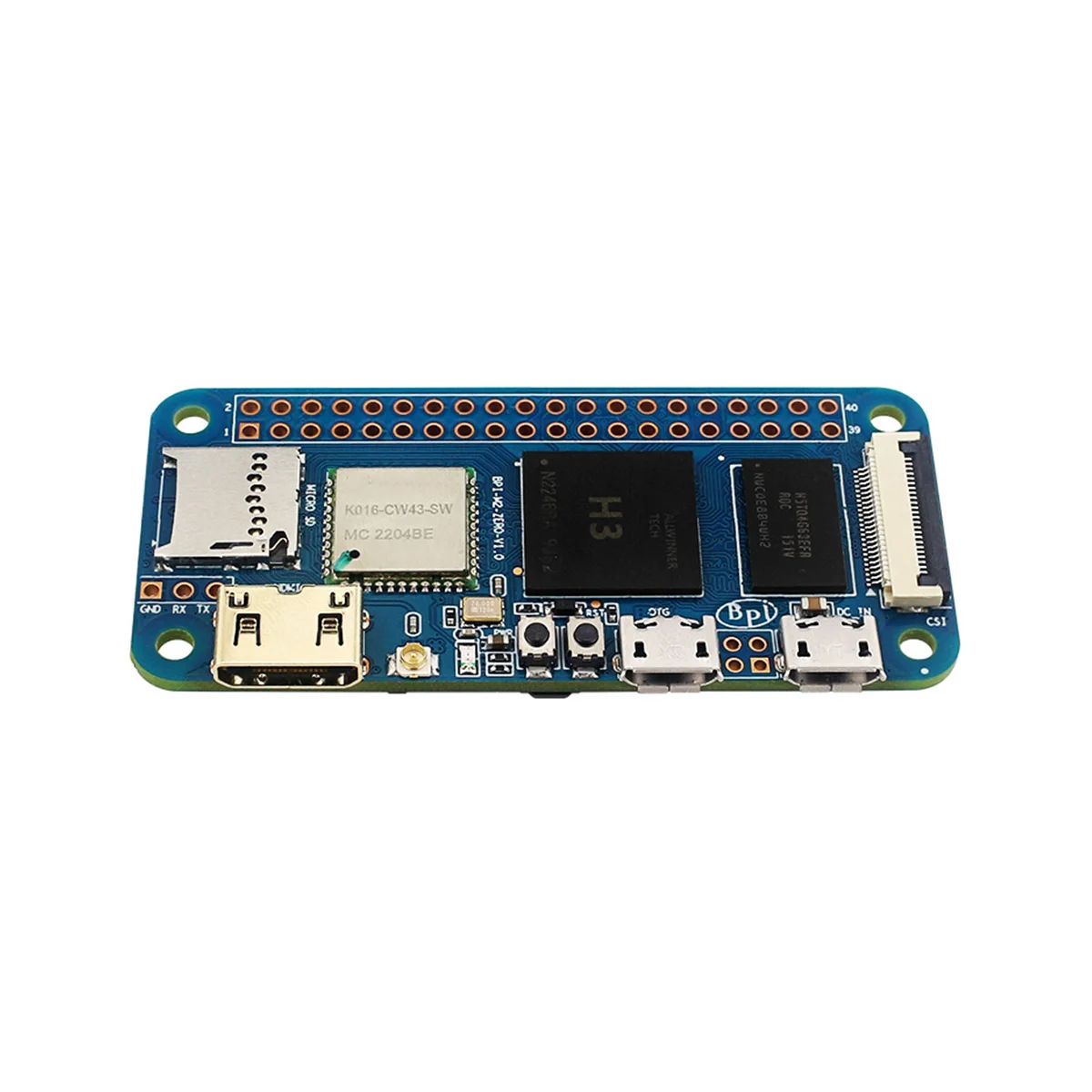 

Banana Pi BPI-M2 Zero Quad Core Single-Board 512MB Development Board Computer Alliwnner H2+ Same As Raspberry Pi Zero W