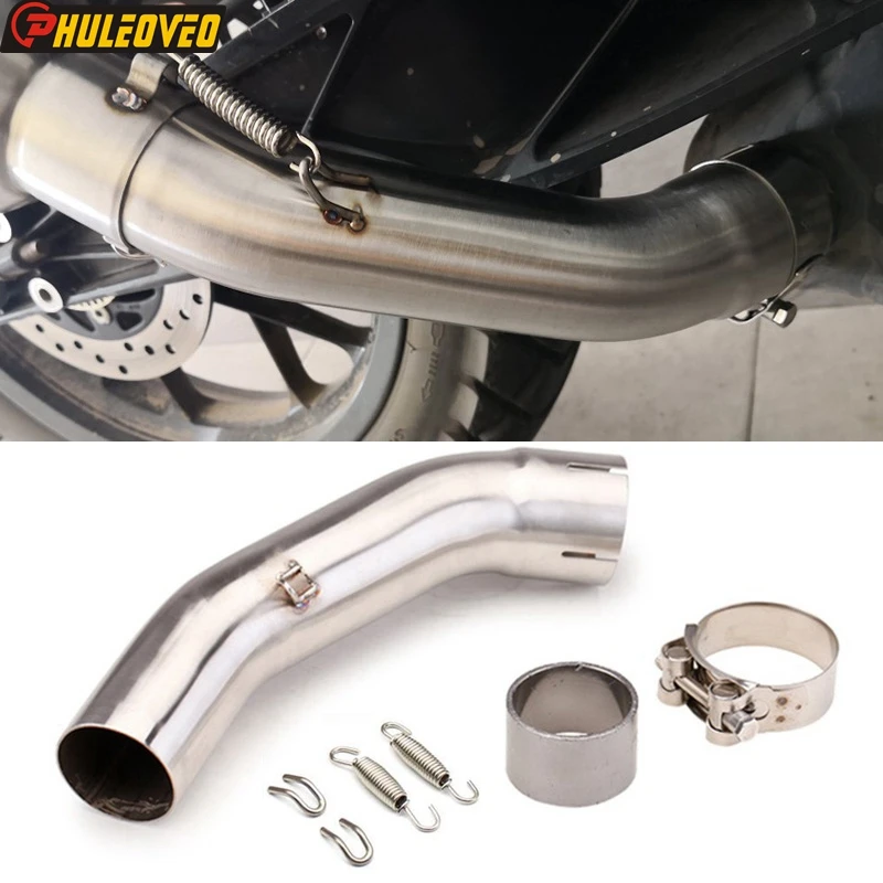 For KTM 250 390 Adventure 2020-2023 RC 125 390 2022-2023 DUKE125 250 390 2021-2023 Motorcycle Exhaust Link Pipe for 51mm Exhaust