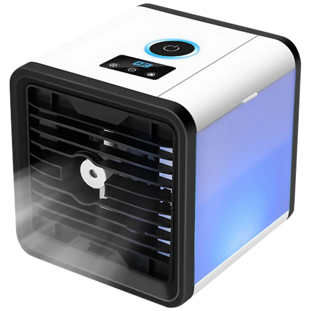 

Air Cooler Conditioner Fan Portable Humidifier Conditioning Conditioners Mini Desktop Cooling Abs Summer Miniature