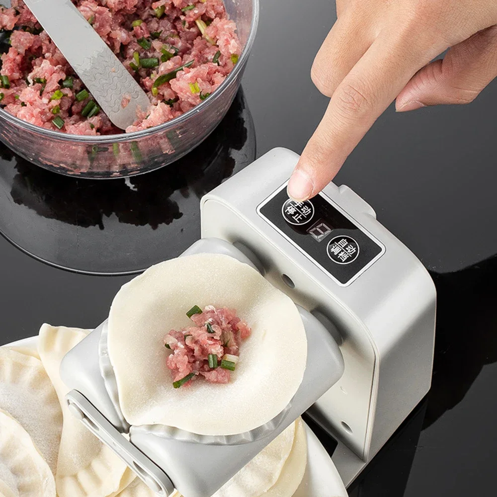 Fully Automatic Electric Dumpling Artifact Kitchen Household Automatic Empanadas Ravioli Press Type Pierogi Maker Mould Machine dumpling maker