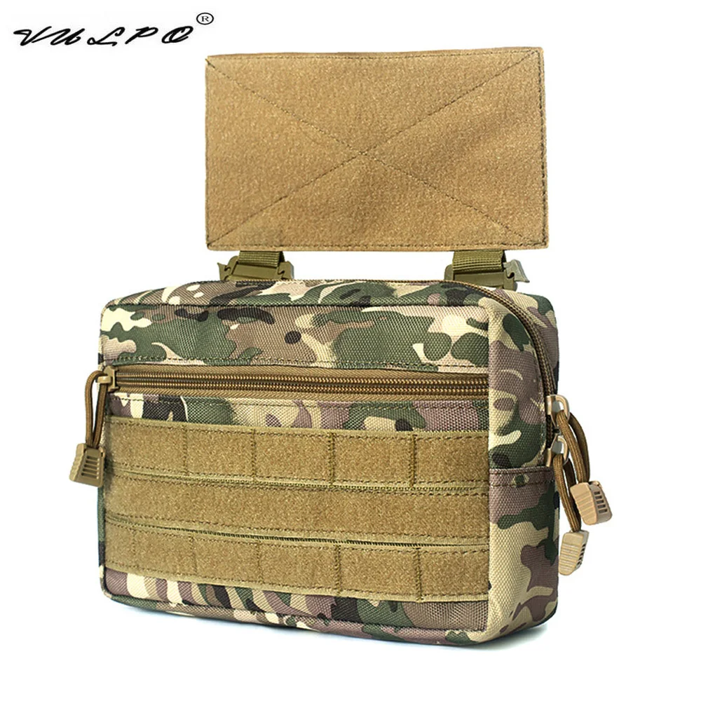 Tactical Sack Pouch Sub Abdominal Drop Down Belly Utility Bag For D3
