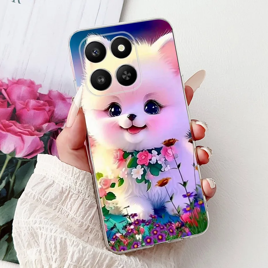 Luxury Cartoon Tiger & Dragon Soft Silicone Phone Case - Stylish Protective Back Cover