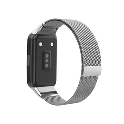 Milanese Stainless Steel Sport Strap for Smartwatches - Elegant Replacement Wristband (Cyan)