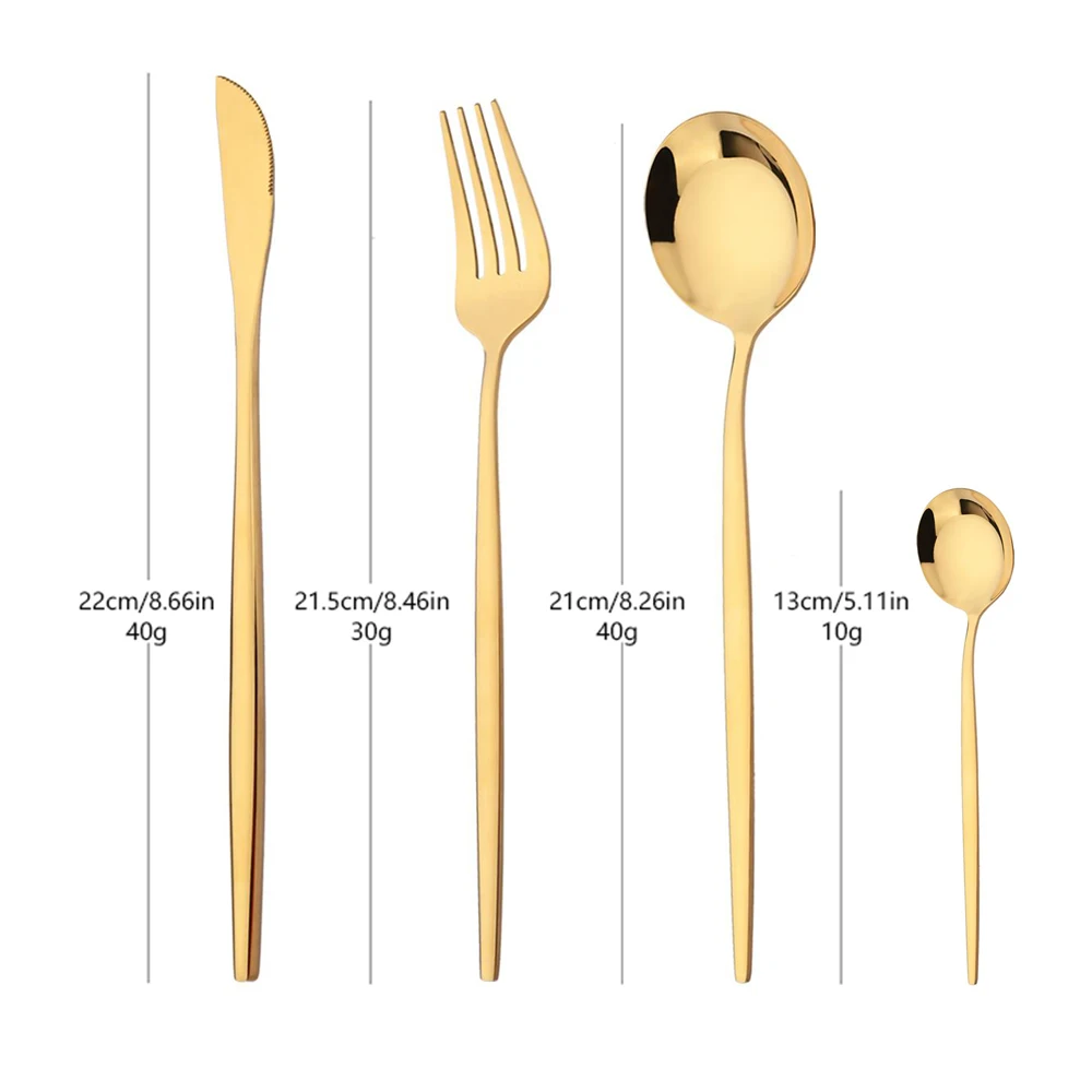 16Pcs ׸  ı η ƿ Į  Ʈ  ũ  Ǭ  Ļ Flatware Ʈ ֹ ǰ ı