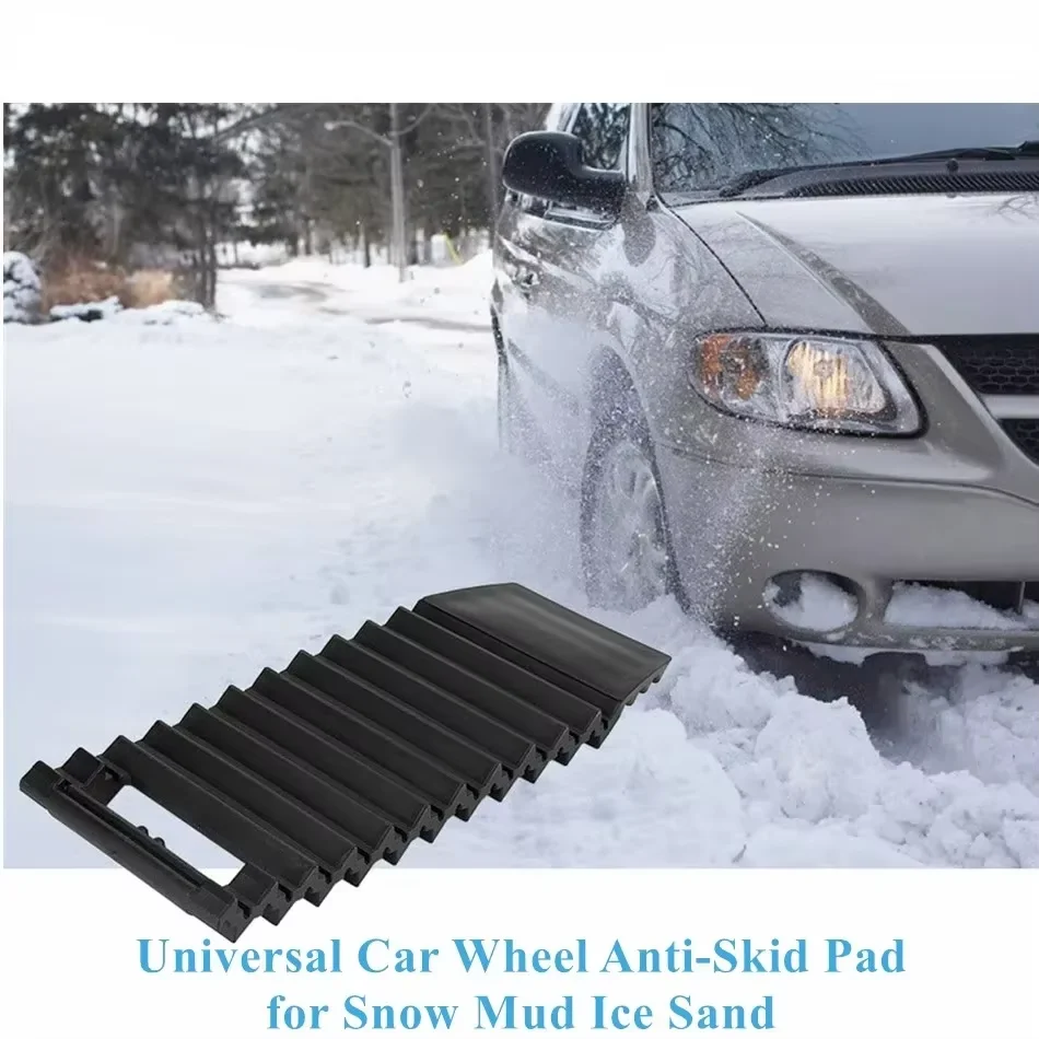 New Universal Car Accessories ABS Snow Chains Non-slip Car Tire Anti-skid Pad Automobile Wheel Grip Tracks Mat
