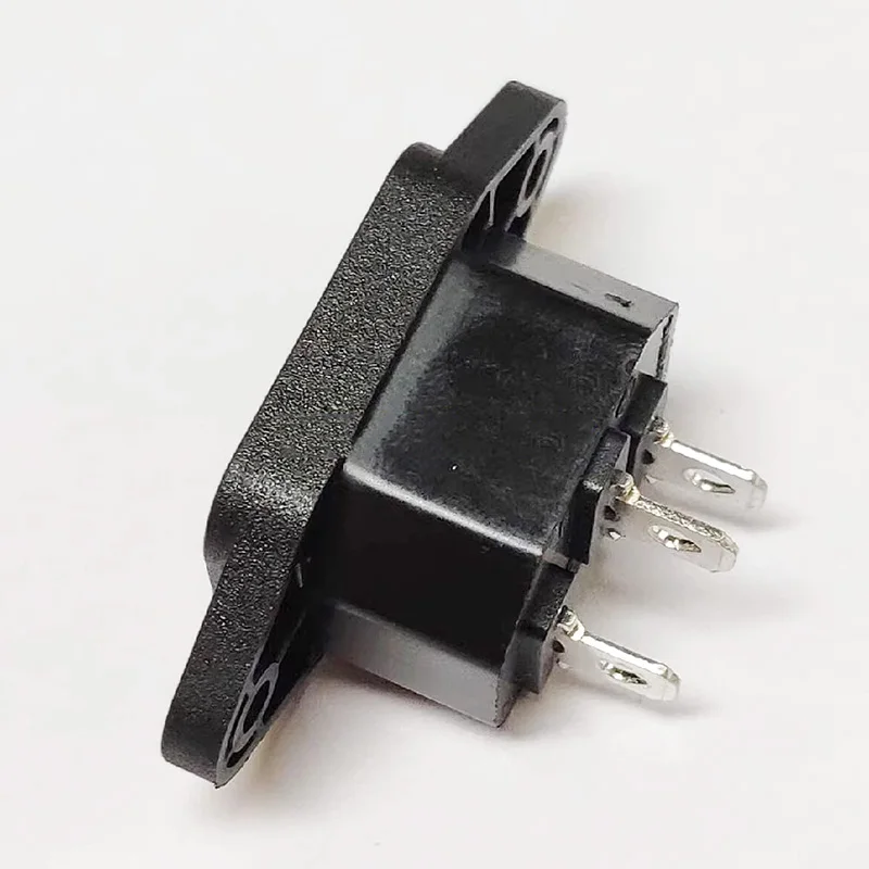 1~5pcs/lot JR-101 Black character AC power socket Electric rice cooker electric car computer case 15A250V three plug