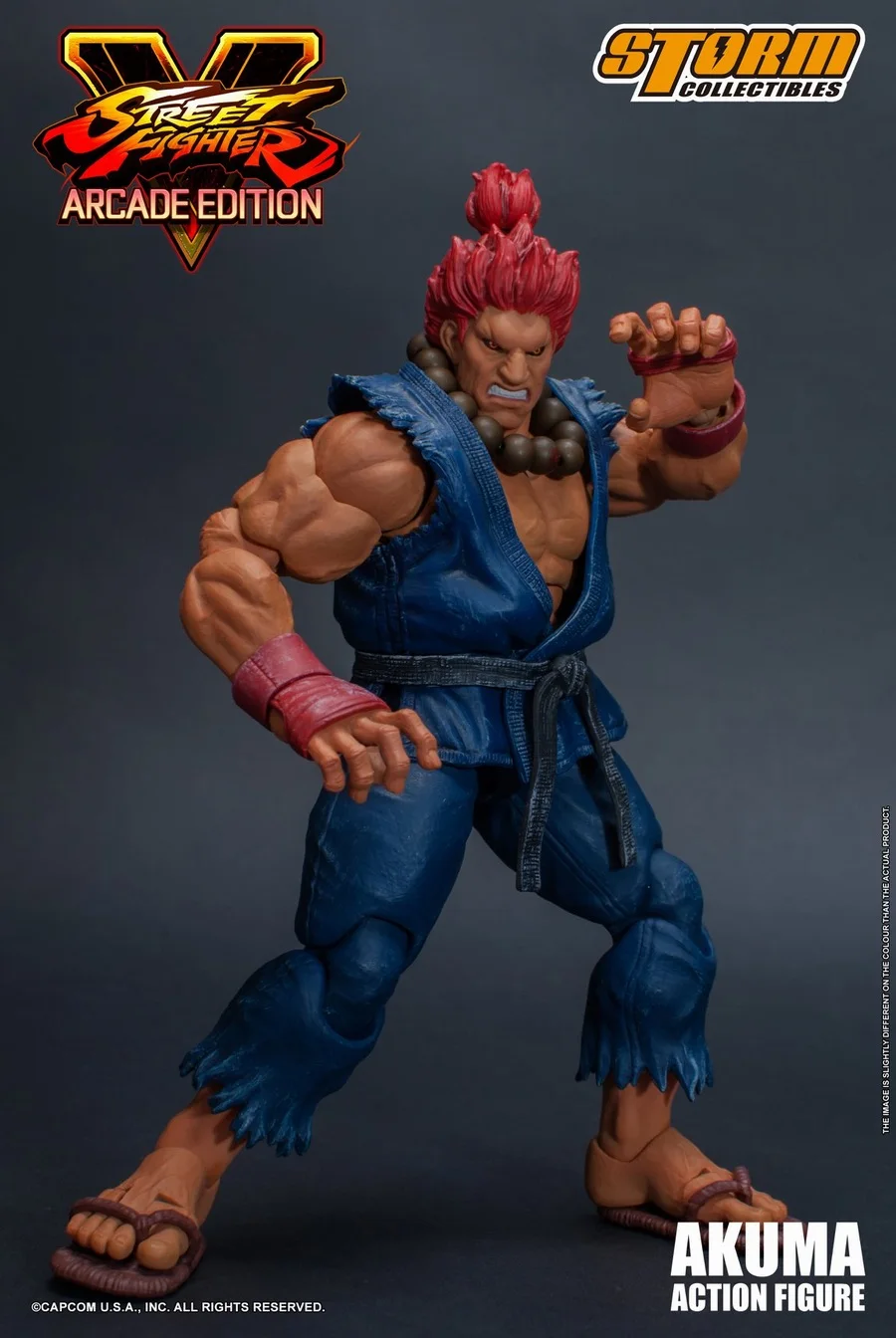 Storm Toys 1/12 Akuma Street Fighter Full Set 6'' Action Figure In Stock  For Fans Collection - AliExpress