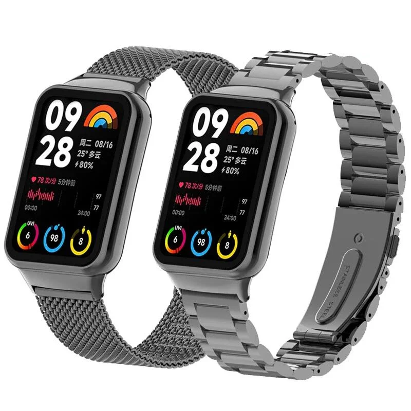 Elegant Stainless Steel Bracelet for Smartwatch Wristbands