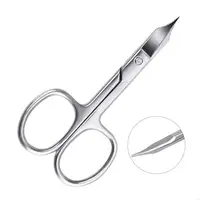 50LD Stainless Steel Curved Scissors Manicure Pedicure Grooming Tool Scissors for Professional Finger & Toe Care 1