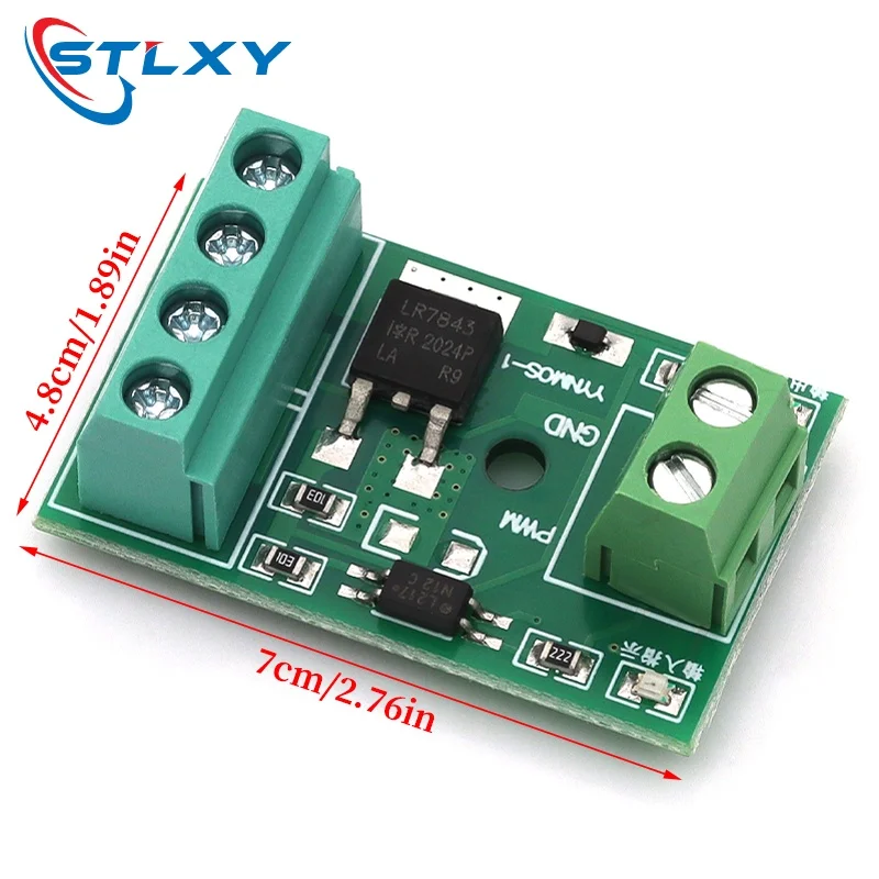 Stlxy MOS 옵토커플러 절연 드라이버 드라이브 모듈 전계 효과 트랜지스터 트리거 스위치 3V-20V PWM 제어 컨트롤러 보드