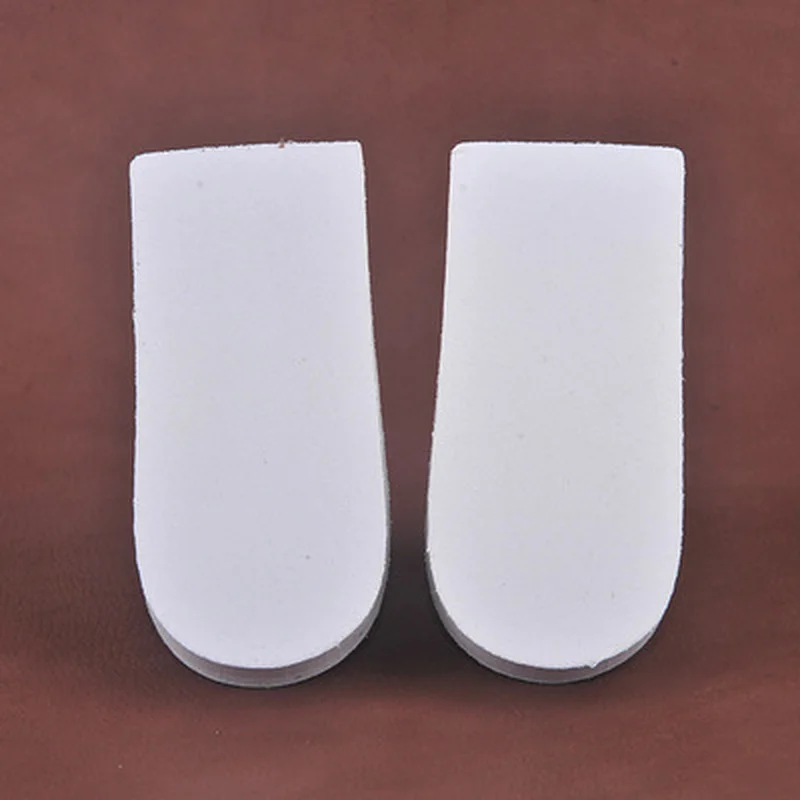 EVA Memory Foam Height Increased Insoles Heel Pad Invisible Shoe Inserts Heighten Increase Half Insole Foot Care Shoes Cushion
