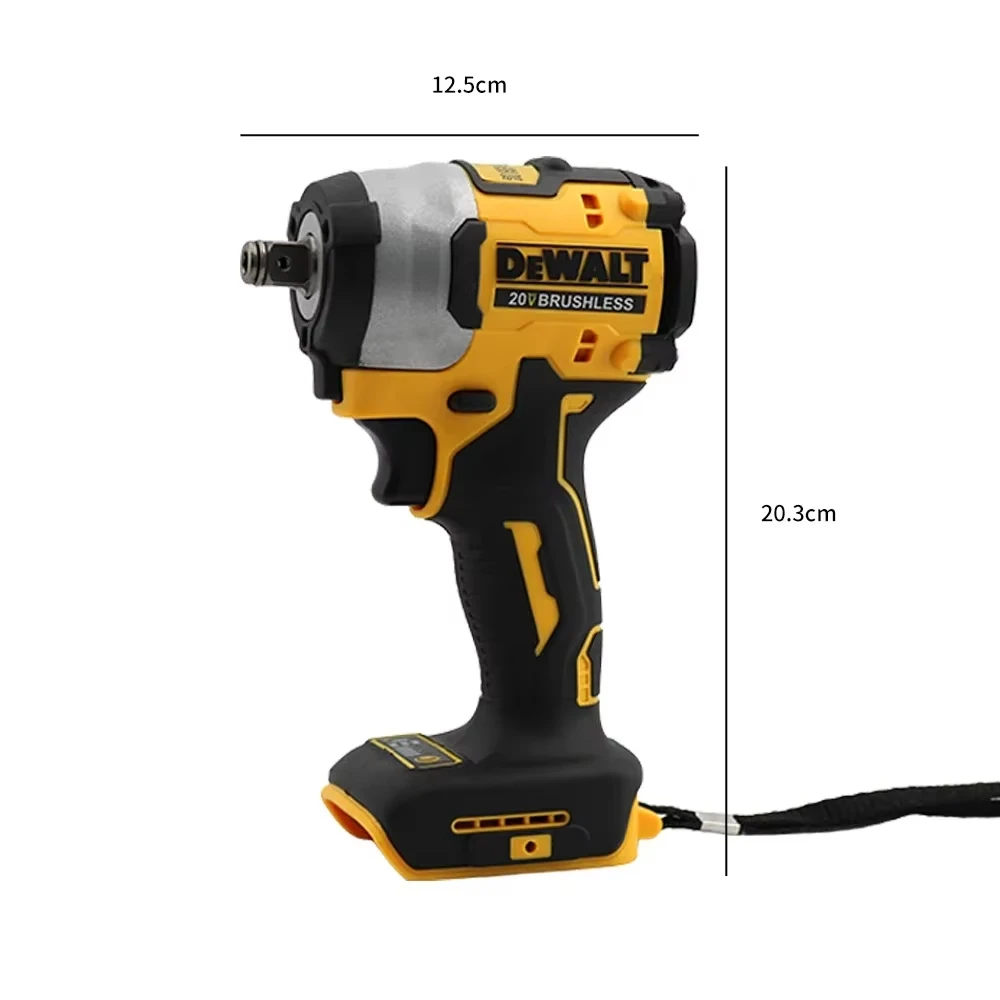 Dewalt DCF922 Brushless Impact Wrench 610N.m Cordless Driver Large torque Variable Speed Electric Wrench 20V Rechargeable Tools 6