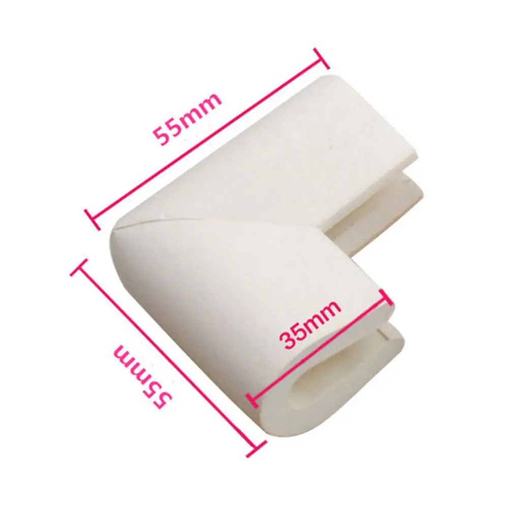 4 Pcs Soft Security Corner Protection Guard Desk Edge Cushion Foam Sponge Protector Bumper