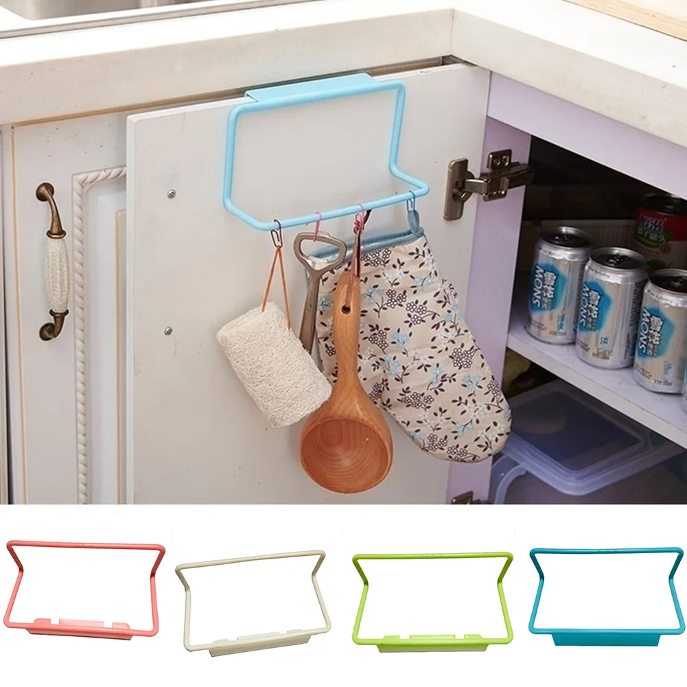Towel Holder Multifunction Plastic Hanging Holder Towel Rag Rack